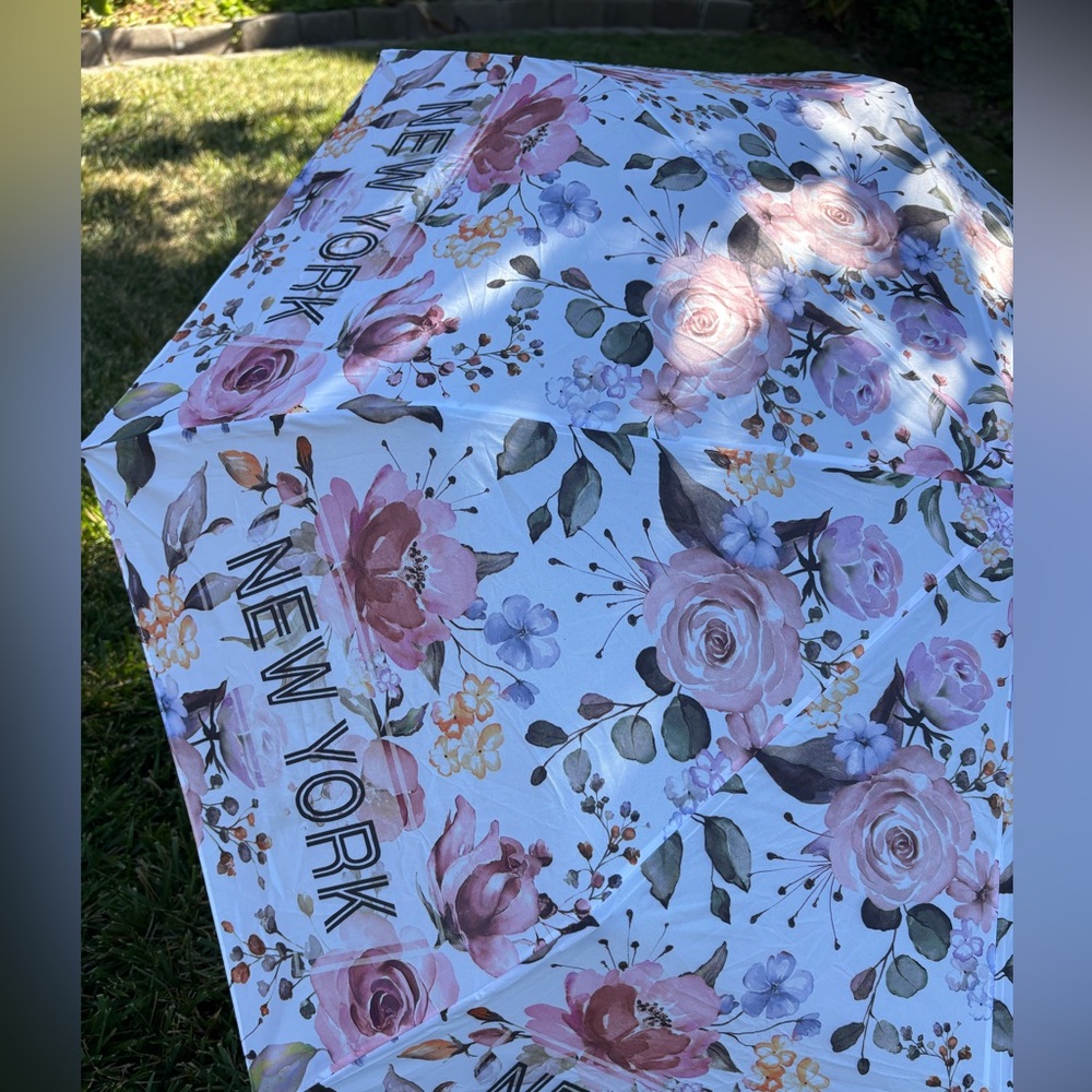 Robin Ruth Floral Patterned Umbrella - Picture 3 of 3